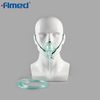 Máscara de oxígeno dispositable médica con tubo para adultos y pediátricos