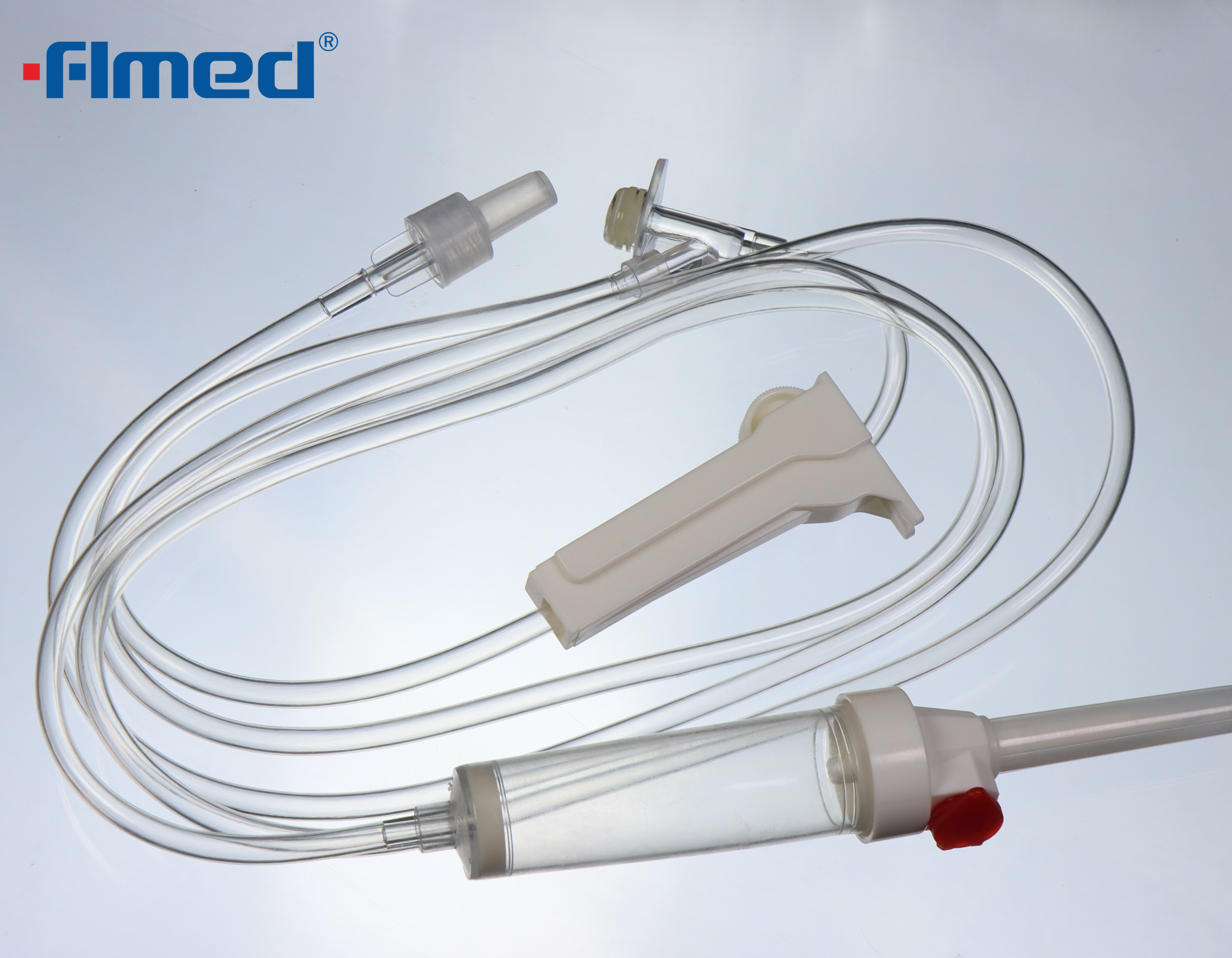 Conjunto de transfusión de sangre desechable
