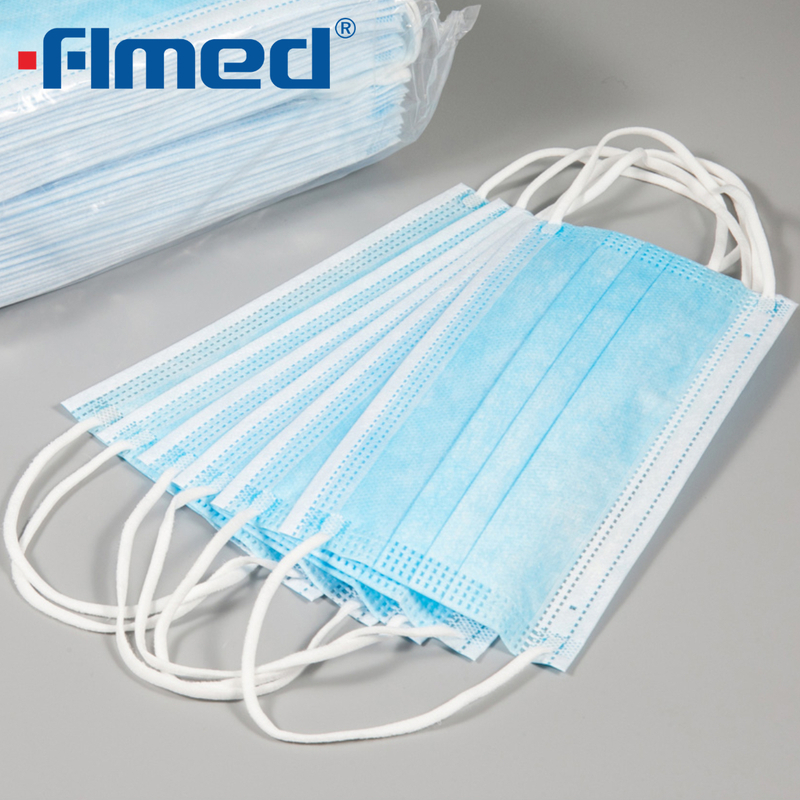 EN14683-2019 Máscara facial Typii estándar con bucles de orejas