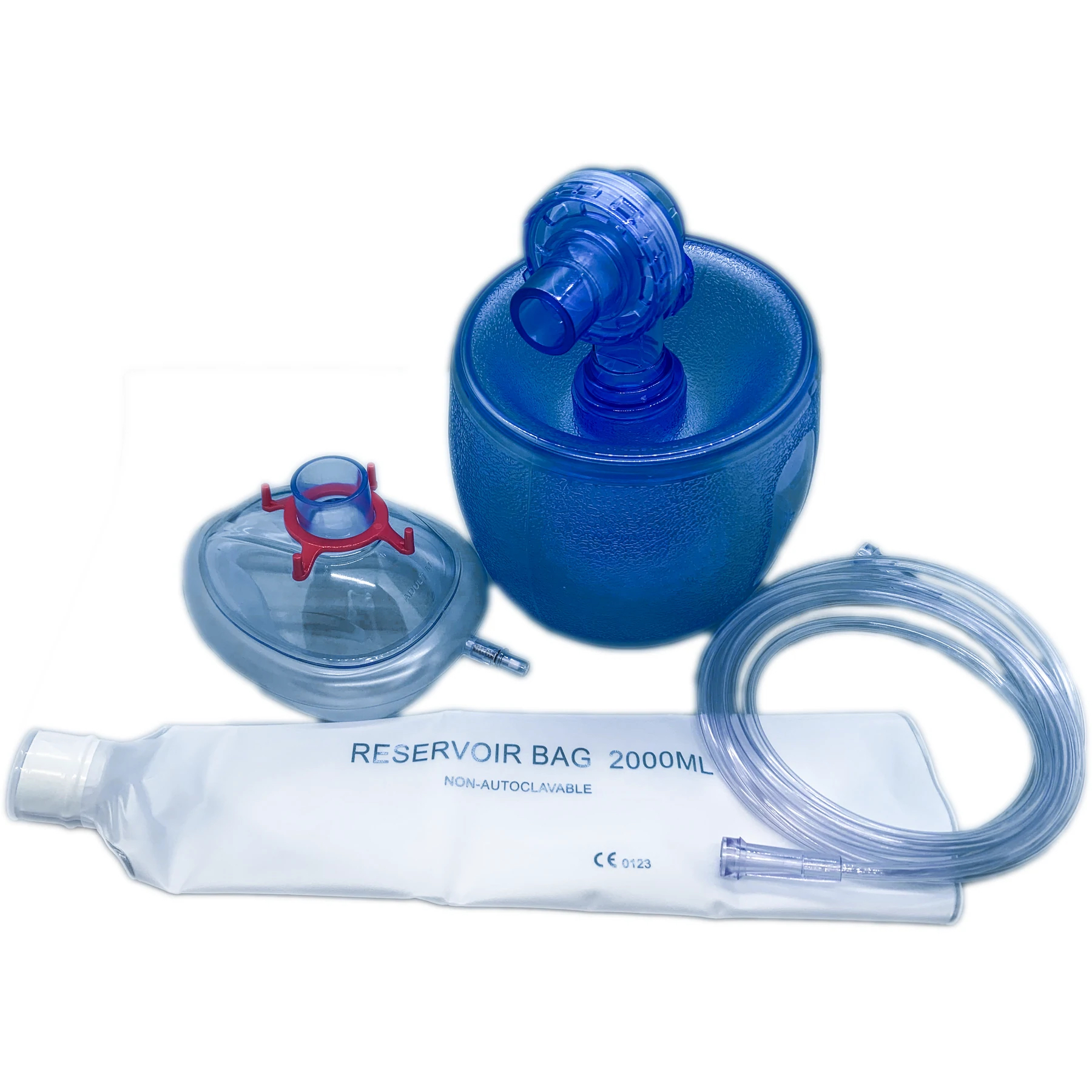 RESUMENTADOR MANUAL DE SILICONA PARA INFERIOR/NEONATAL 